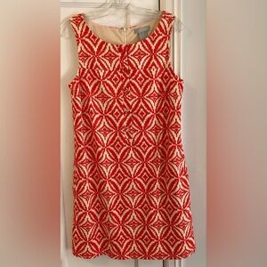 NWOT Joe Fresh Geometric Patterned Sleeveless Dress